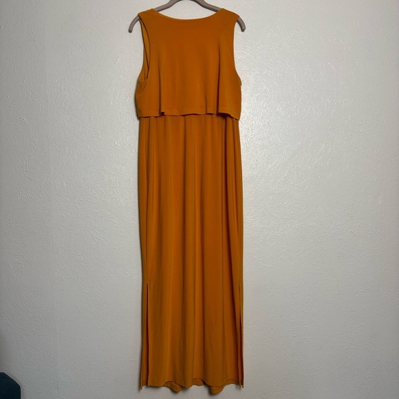 Alex Marie Orange Maternity Maxi Dress - Picture 9 of 9